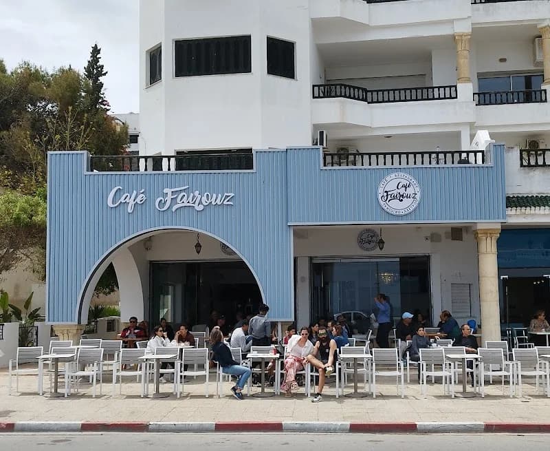 Café Fairouz à Carthage