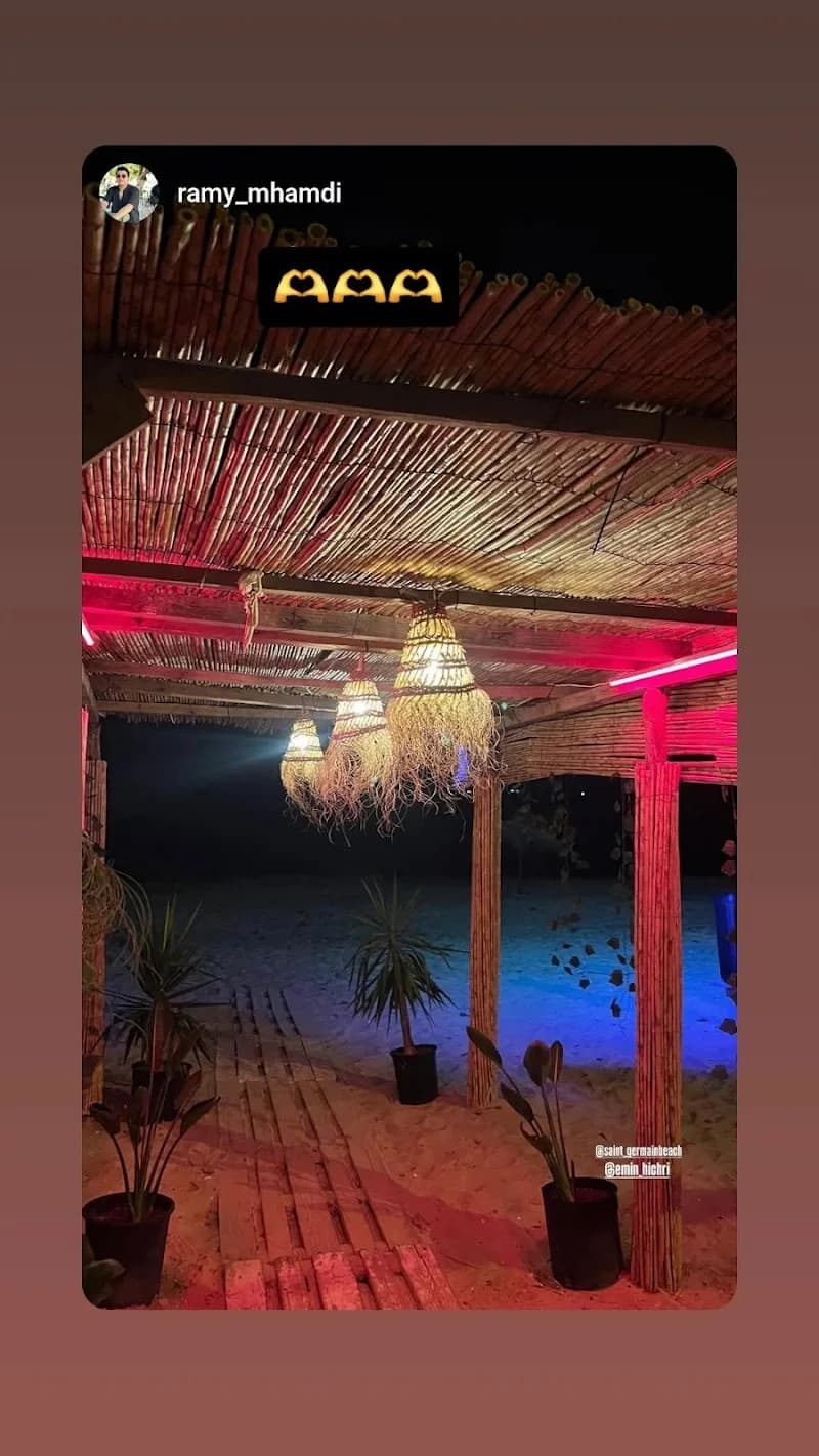 Saint Germain beach à Ezzahra