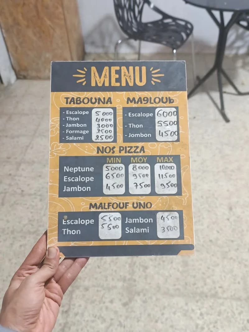 Restaurant Pizza Uno à El Omrane Superieur