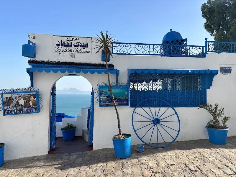 Café des Délices (Café Sidi Chabaane) à Sidi Bou Said