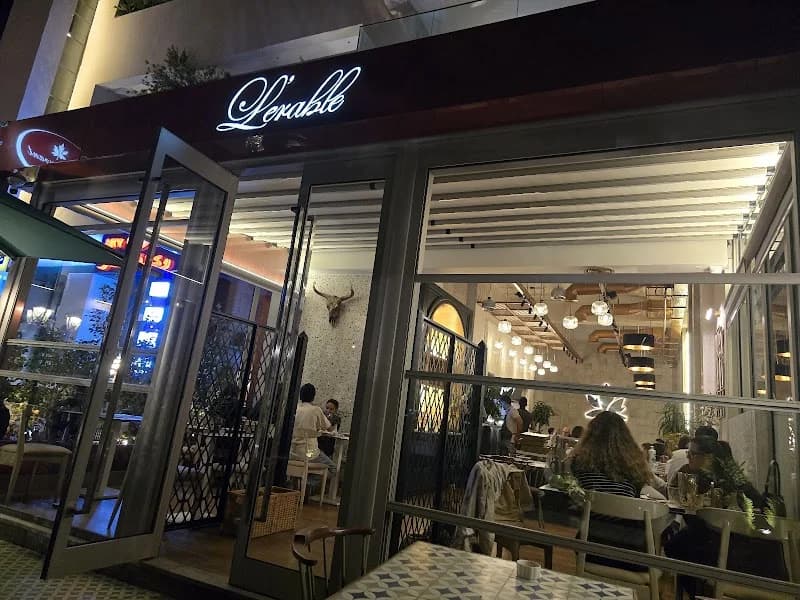 Restaurant L'Érable à Le Kram